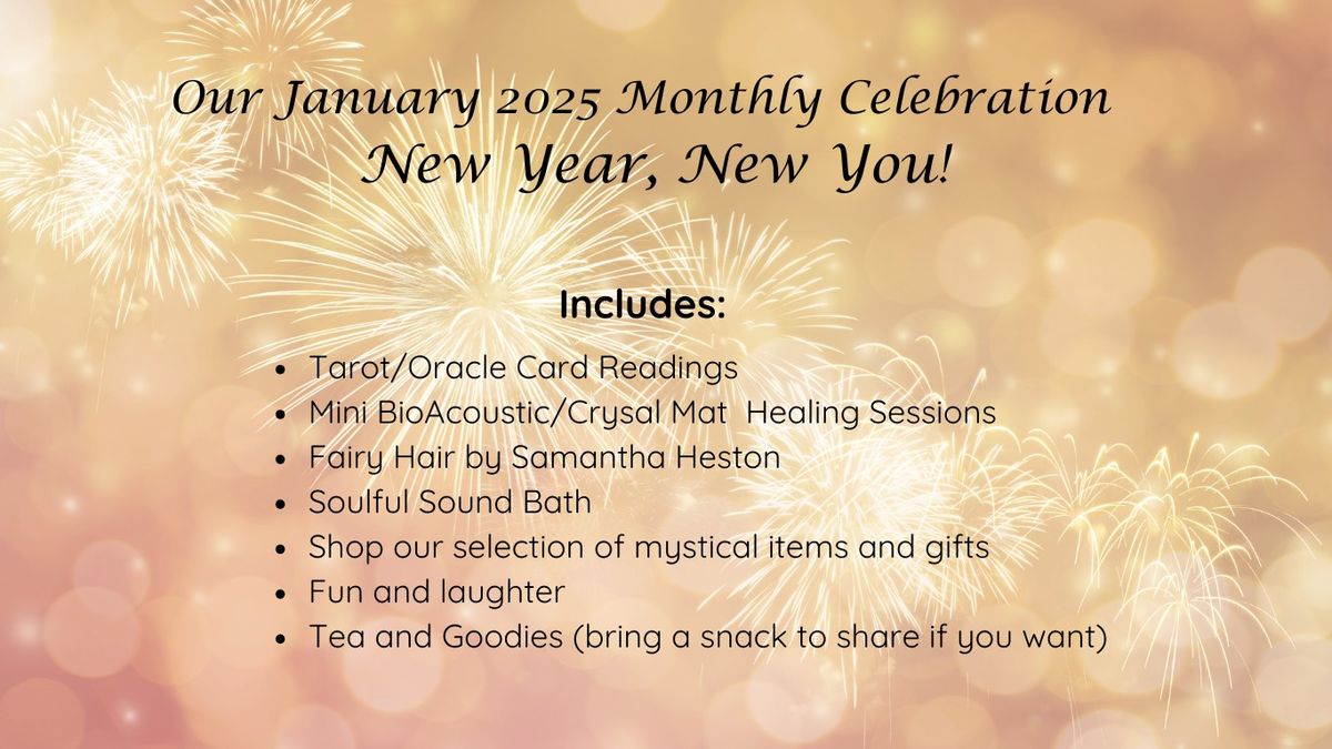 New Year, New You - our January 2025 Monthly Gathering!