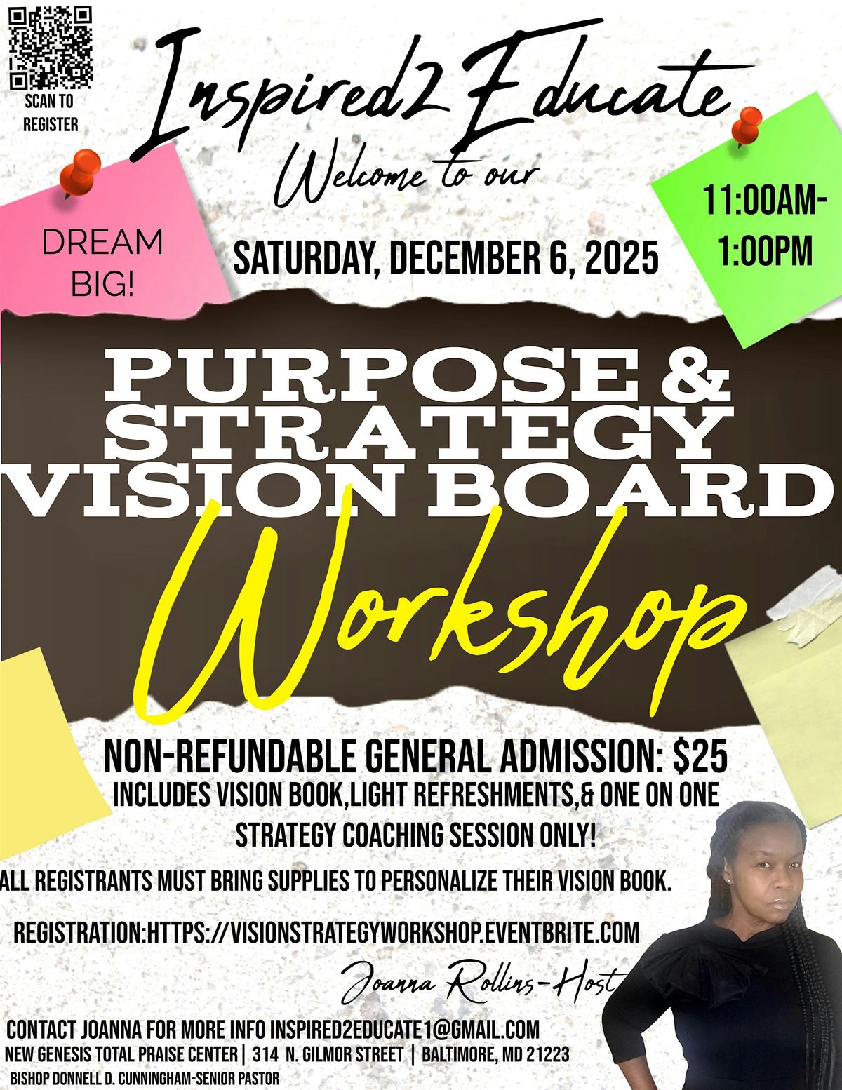 Purpose & Strategy Vision Board Workshop