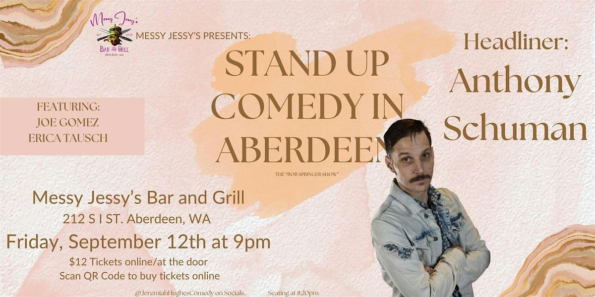 Comedy at Messy Jessy's with Anthony Schuman
