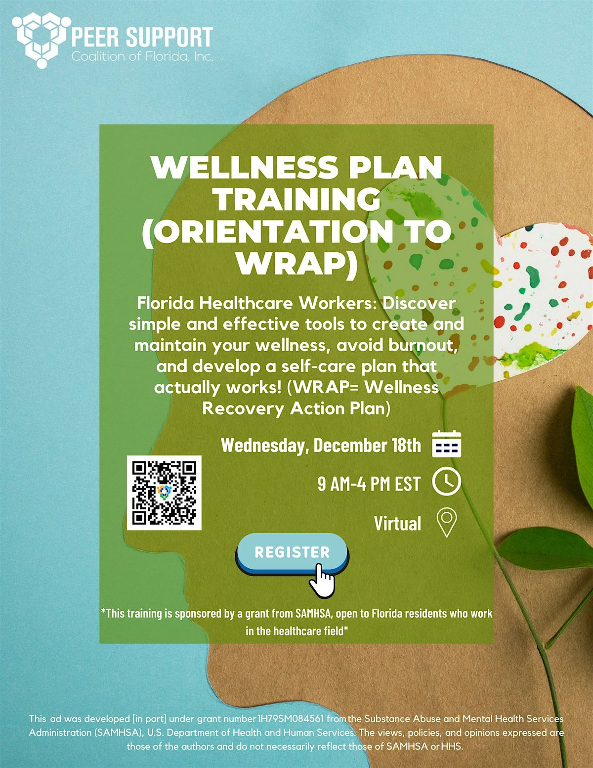 Orientation to Wellness Recovery Action Plan (WRAP) Training (Hybrid)