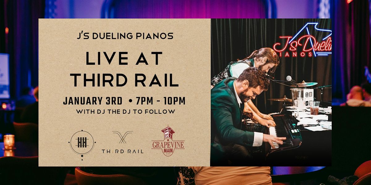 J's Dueling Pianos LIVE in Third Rail!