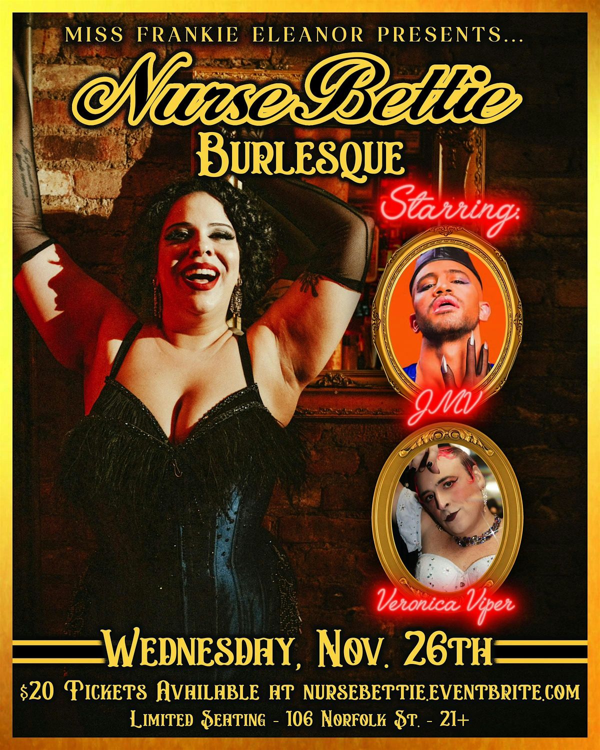 Nurse Bettie Burlesque Show