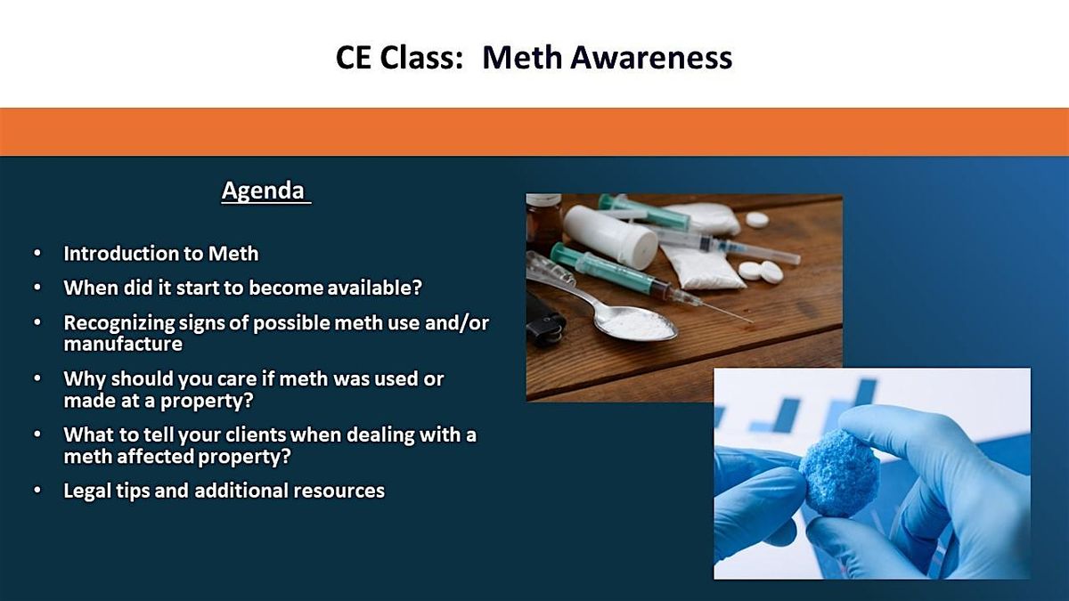 CE Event:  Meth Awareness