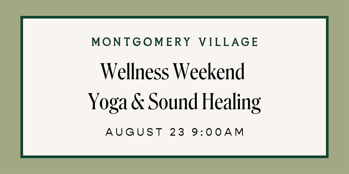Wellness Weekend Yoga & Sound Healing with La Reina Marshall