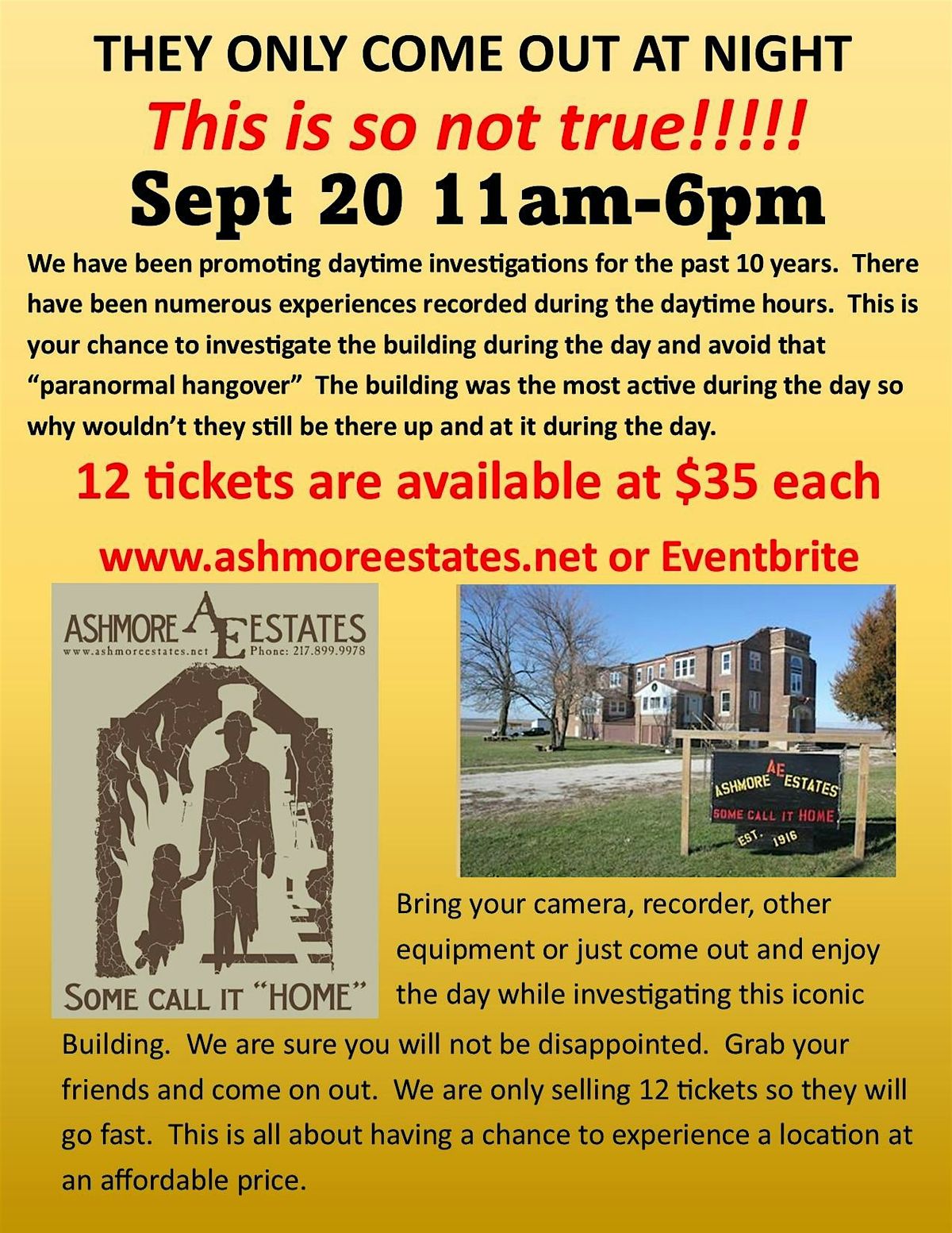 Daytime Investigation at Ashmore Estates