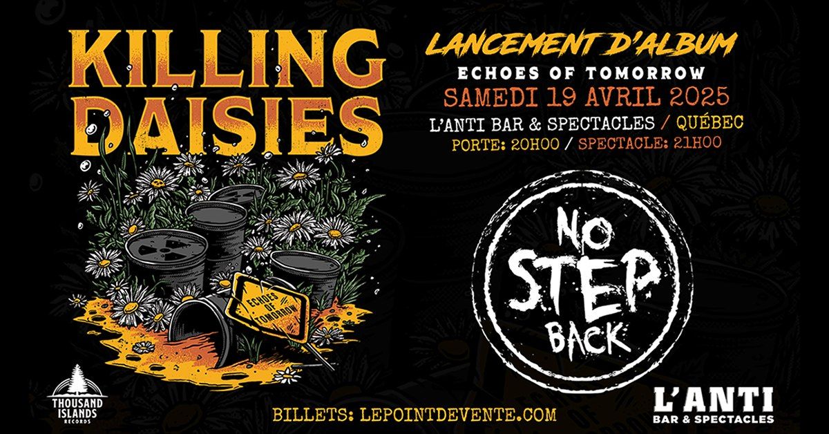 Show Killing Daisies et No Step Back