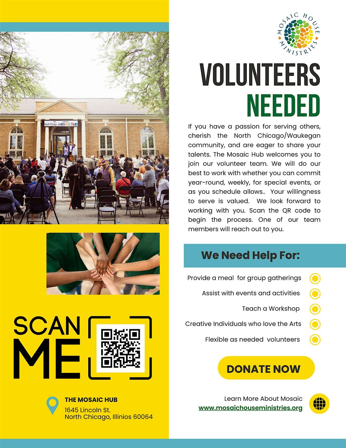 Volunteer Opportunities