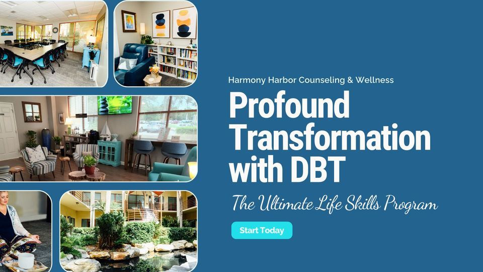 Get Started Today(flexible schedule options)!! Experience Profound Transformation with DBT