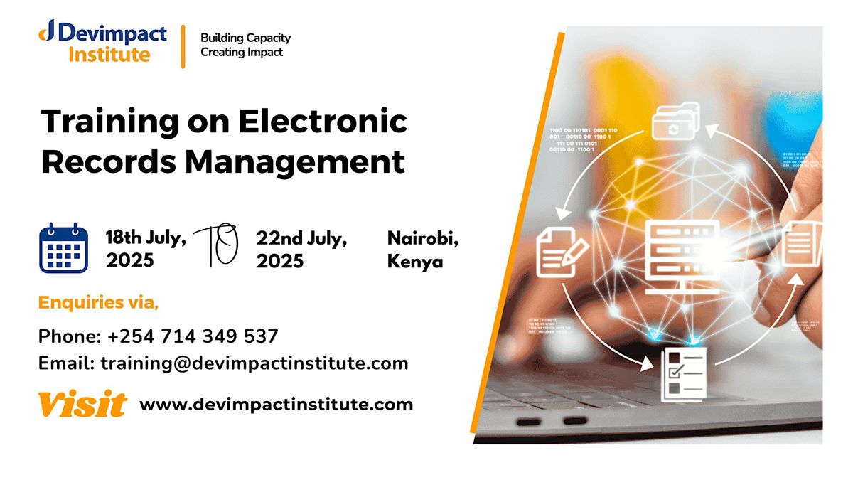 Training on Electronic Records Management