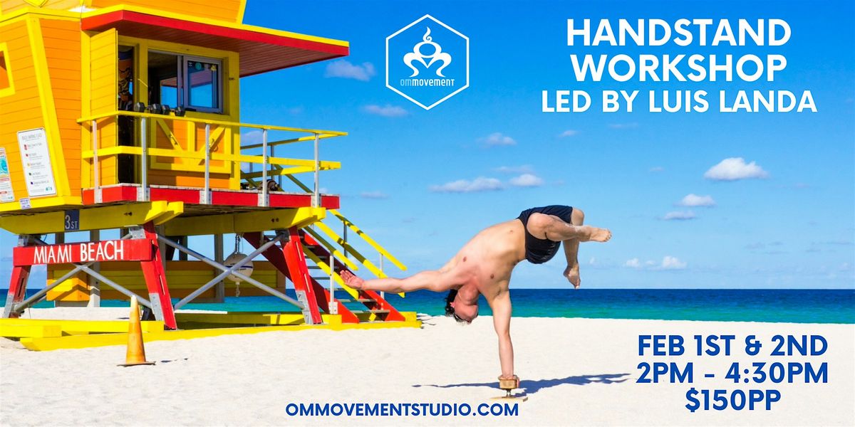 Handstand Workshop with Luis Landa