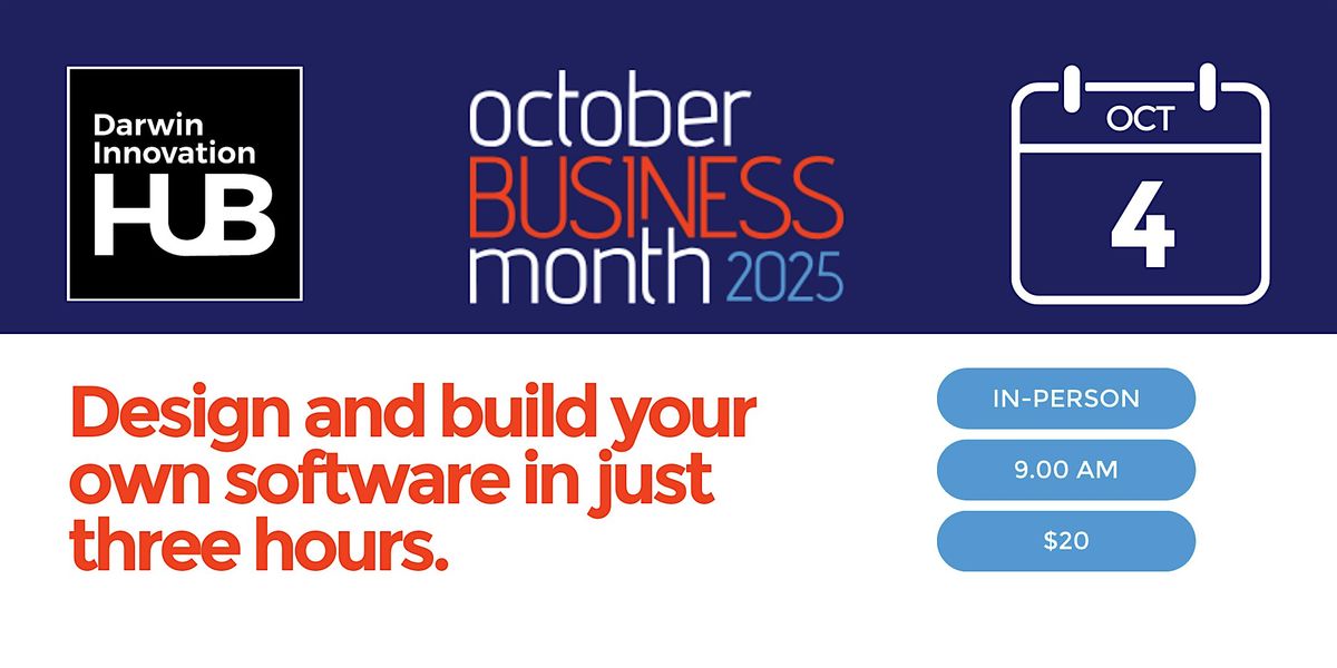 Design & Build Your Own Software in Three Hours