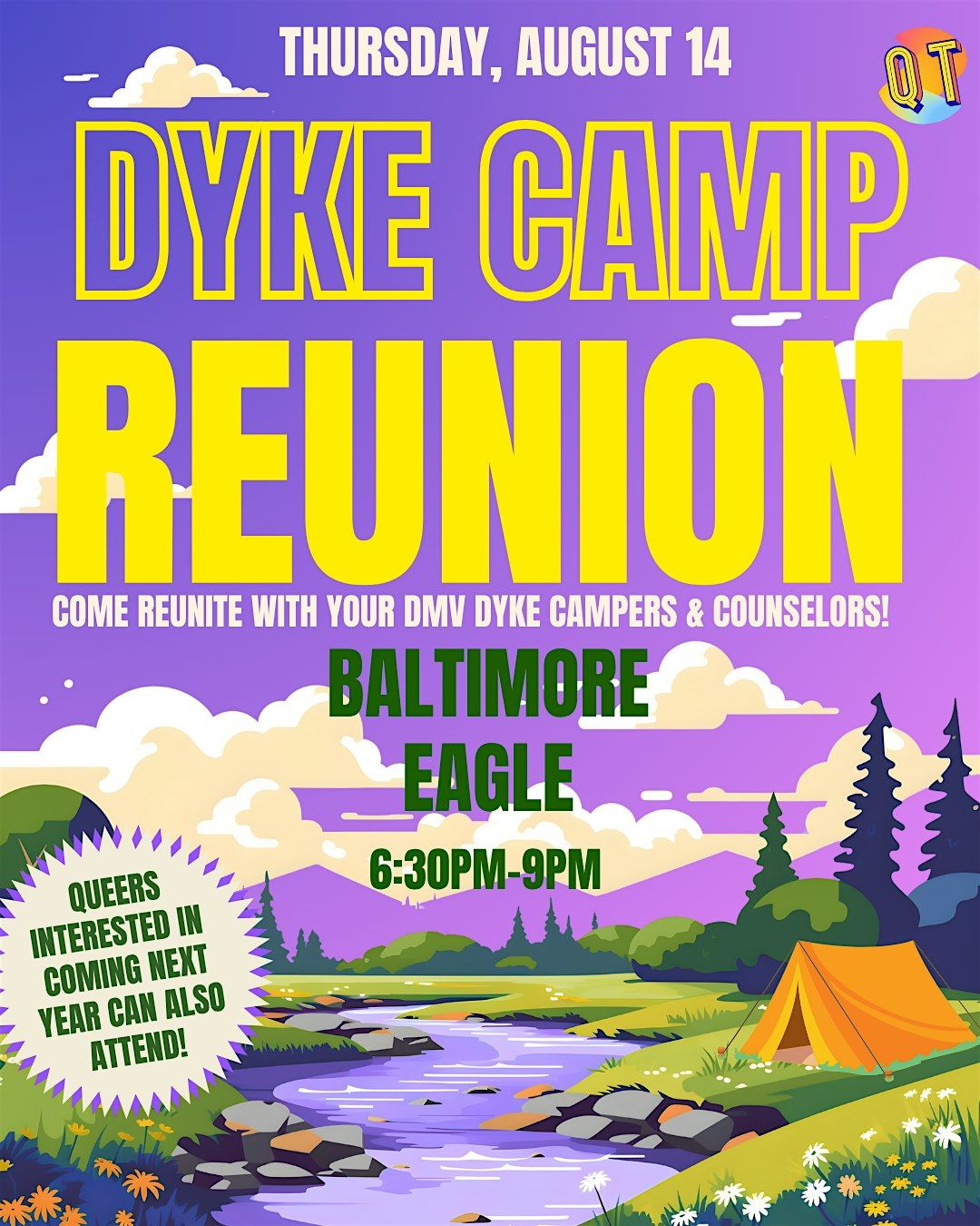 DMV Dyke Camp: Baltimore Reunion