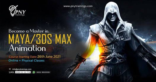Become a Master in Maya and 3DS Max Animation