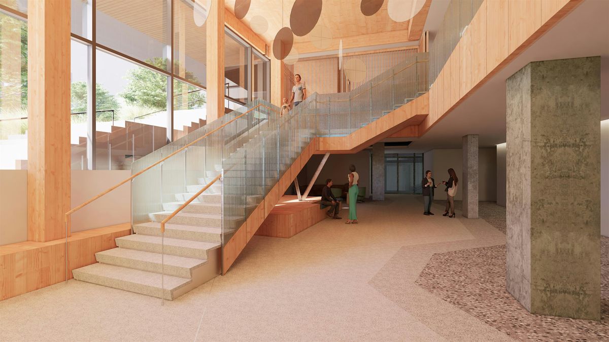 Western City Campus Pavilion Office Tour: A Firsthand Look at Mass Timber