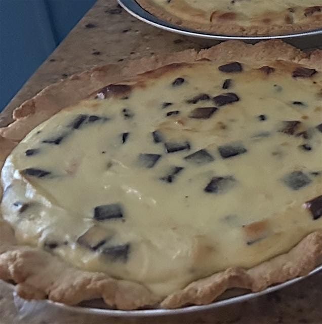 Pie Making for Easter, Chocolate and Cinnamon (Two Pies)