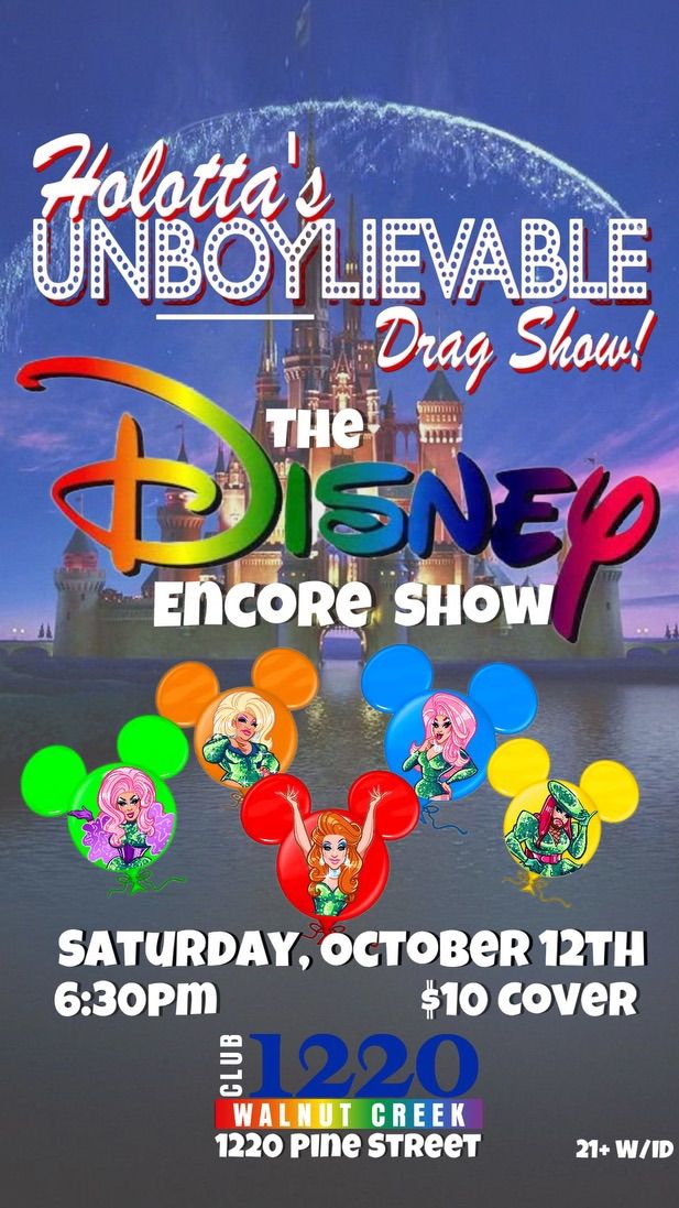 Holotta's Un-BOYlievable Disney Show! (Encore)