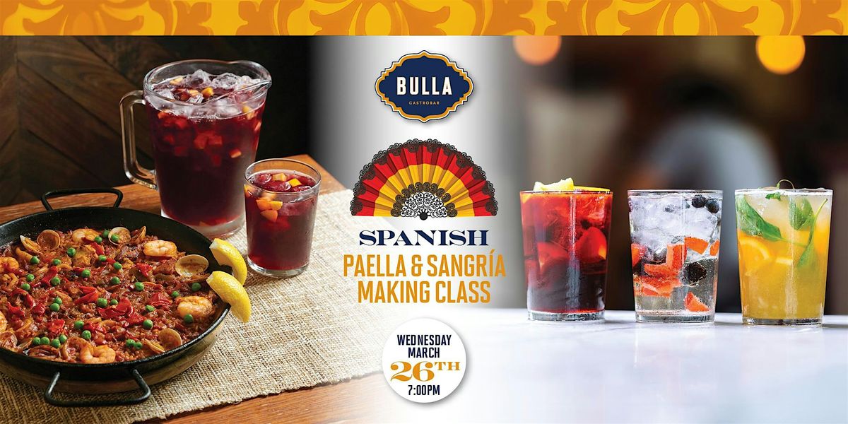 Paella & Sangria Making Class For Two @ Bulla Gastrobar - Plano