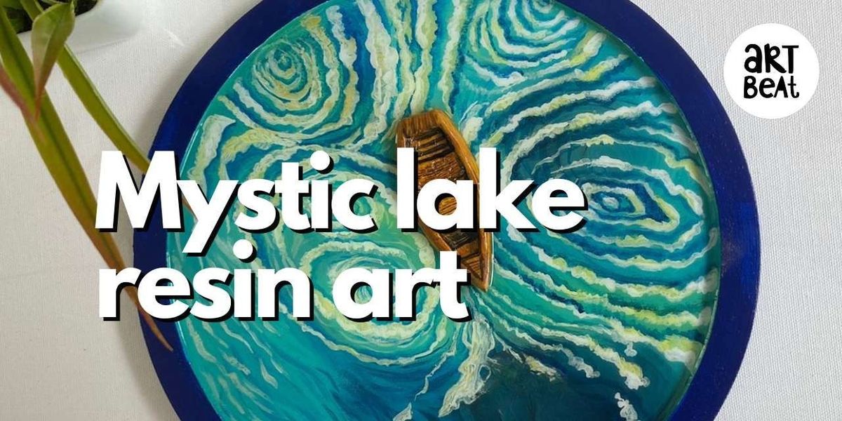 Resin art - Mystic lake