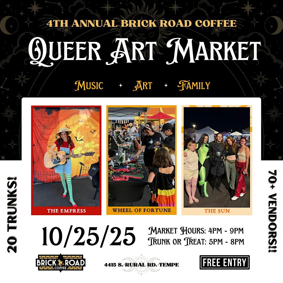 4th Annual Brick Road Coffee Trunk or Treat & Queer Art Market