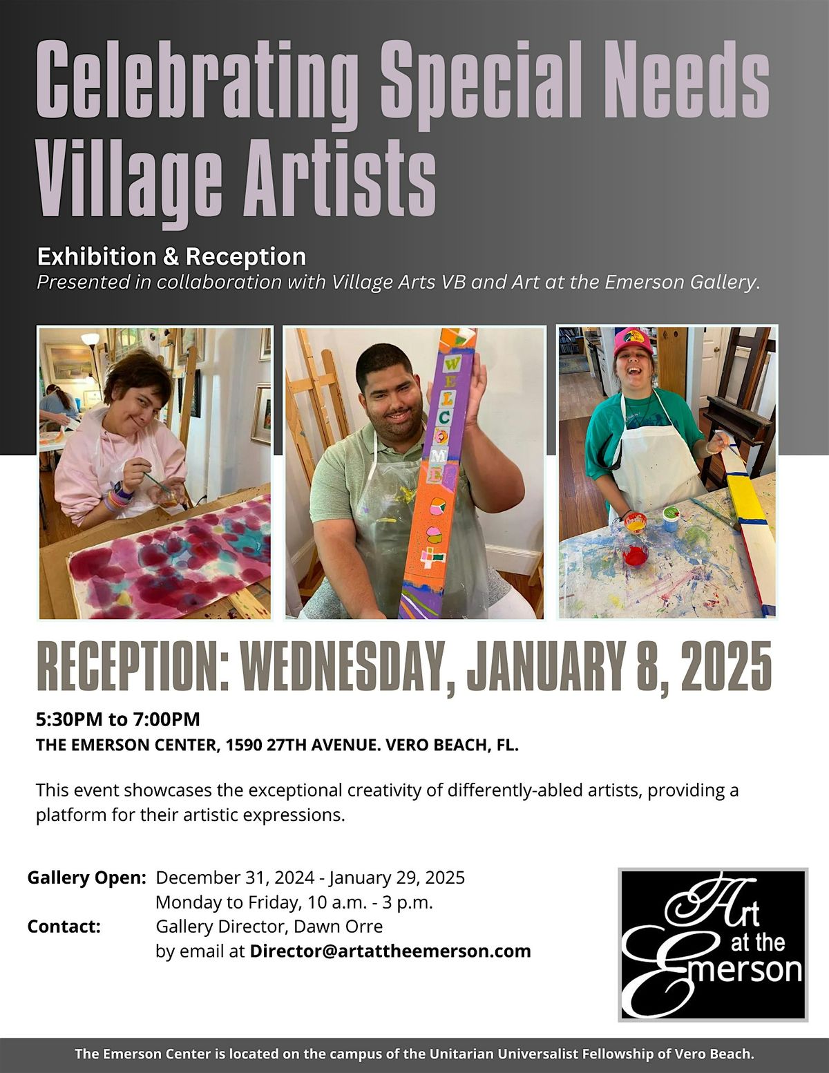 Celebrating Special Needs Village Artists