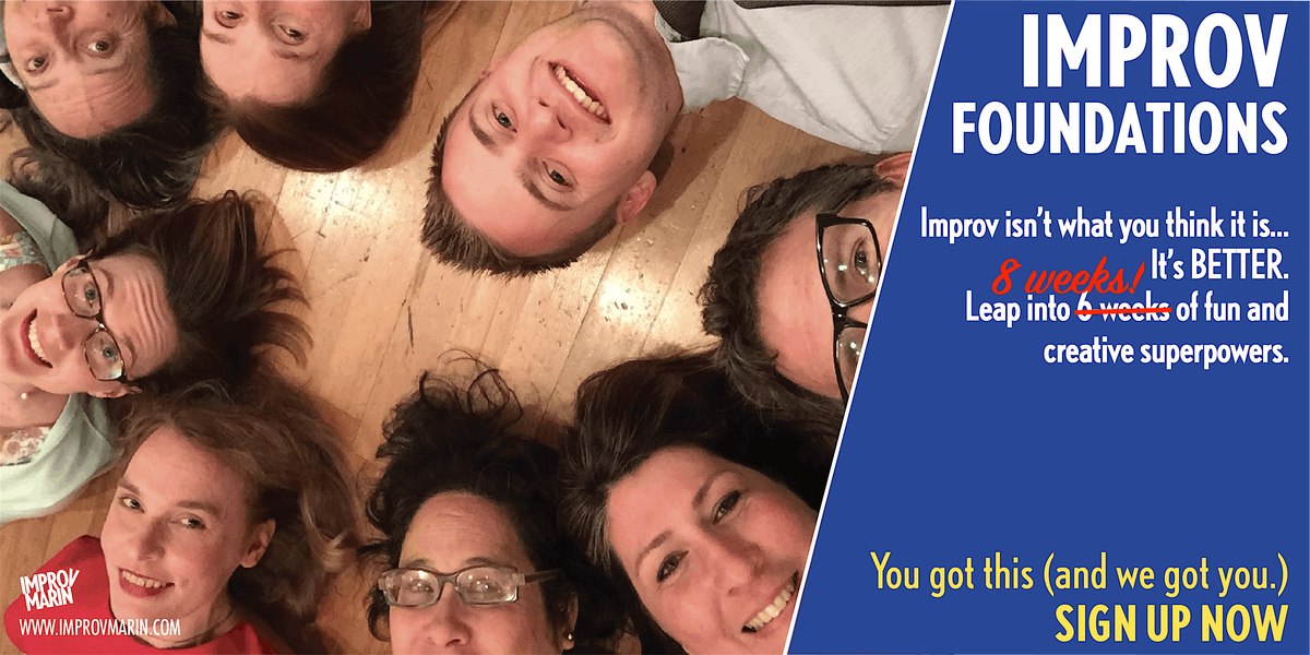 Improv Foundations - 8 Week Series - Starts March 13