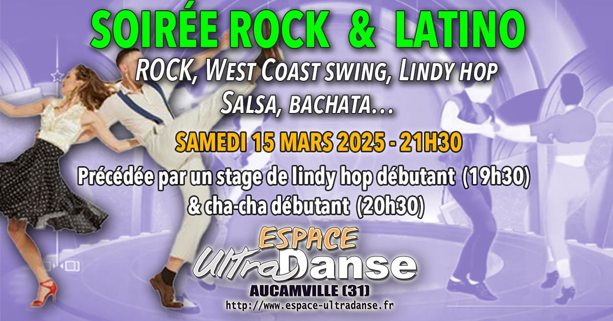 Soir\u00e9e ROCK SWING LATINO