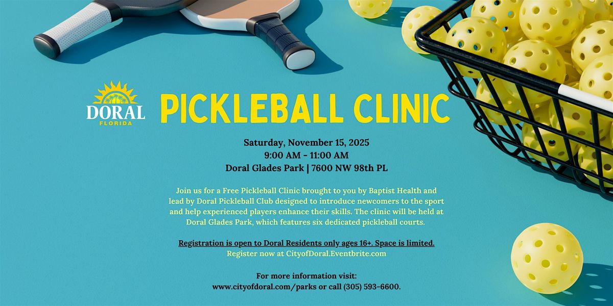 Pickleball Clinic