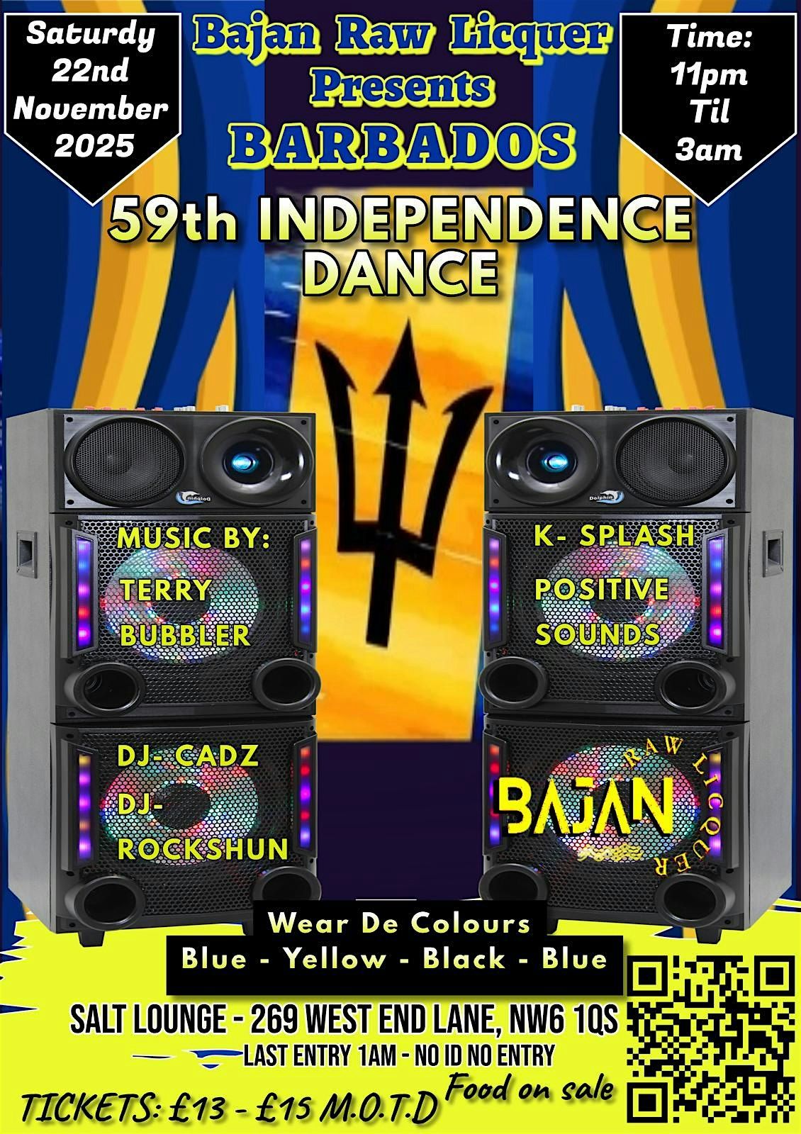 Bajan Raw Licquer Presents Barbados 59th Independence Dance