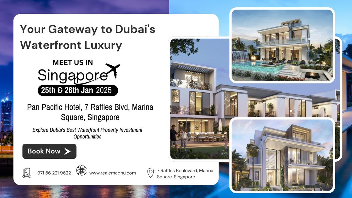 Dubai Luxe Living Showcase 2025 \u2013 Explore Waterfront Investments in Style