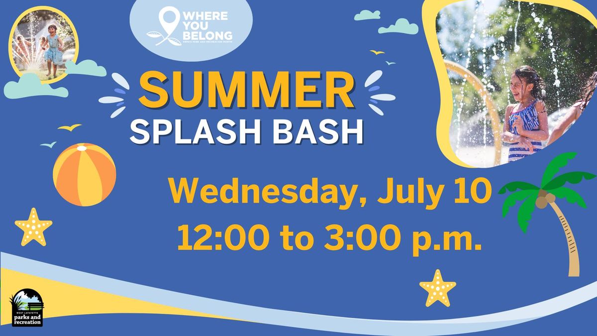 Summer Splash Bash