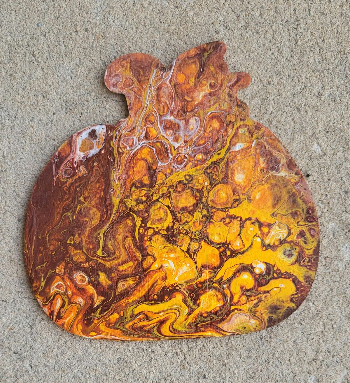 Fall Poured Painting Class