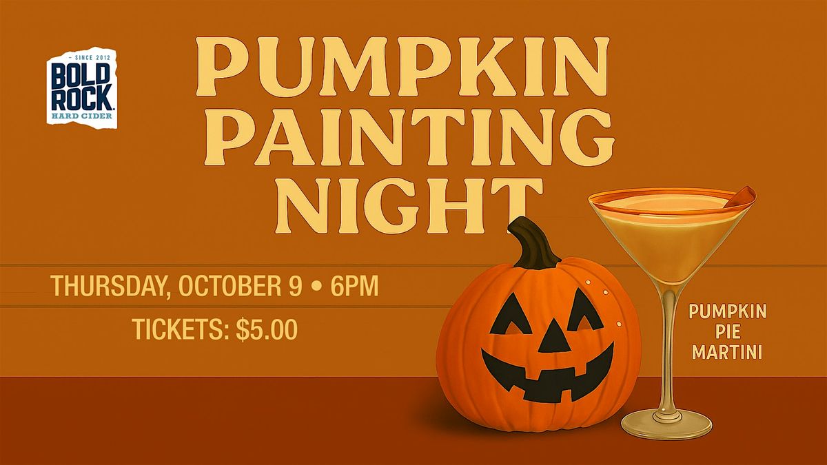 Pumpkin Painting Night