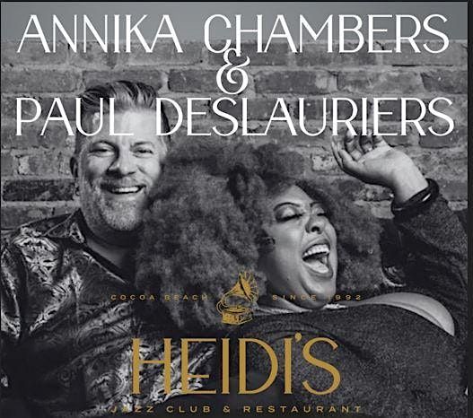 Annika Chambers &  Paul DesLauriers Live at Heidi's Jazz Club