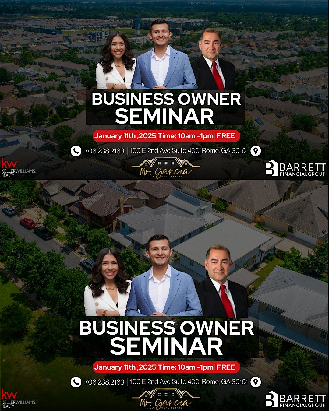 BUSINESS OWNERS SEMINAR