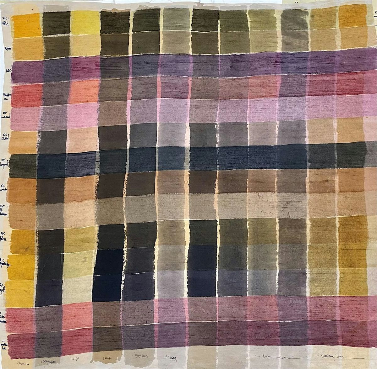 Natural Dye Colors of Europe: Making a Color Blanket with Elin Noble