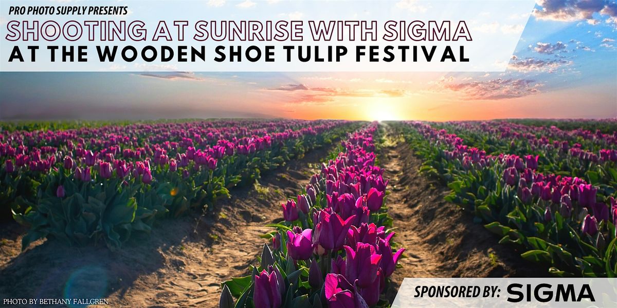 Capturing Sunrise with Sigma at the Wooden Shoe Tulip Festival