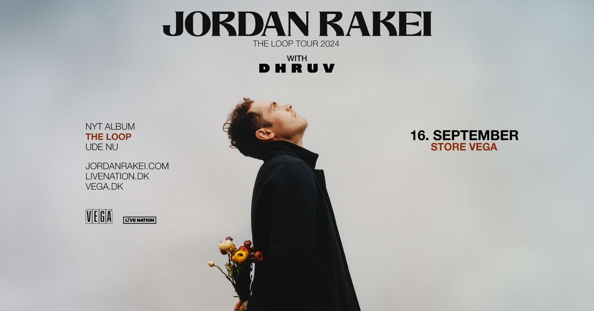 Jordan Rakei: The Loop Tour 2024 [Support: Dhruv] - VEGA