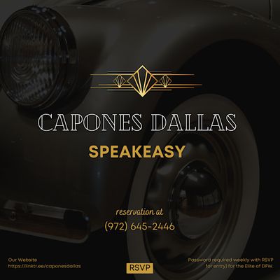 Capone Dallas Speakeasy