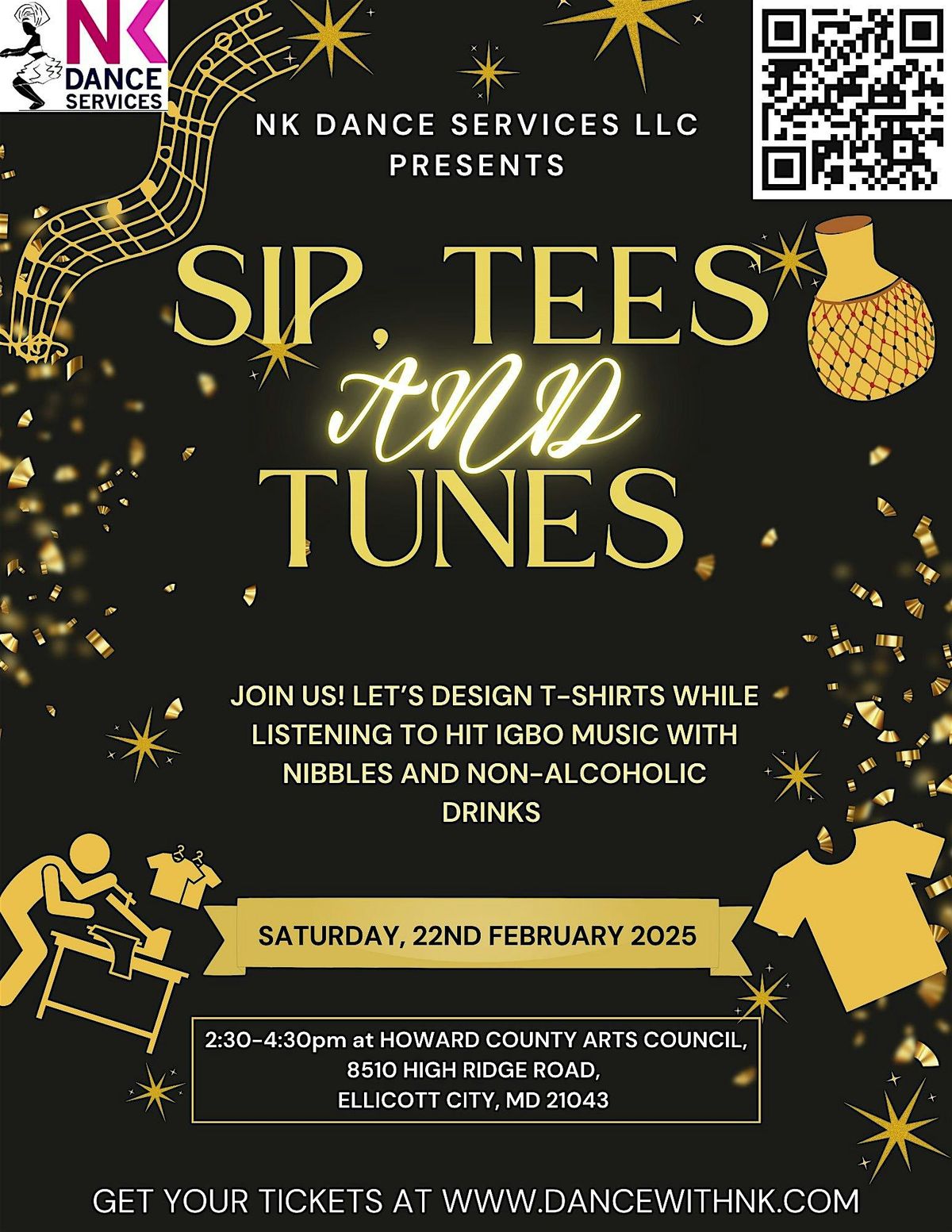 Sip, Tees and Tunes