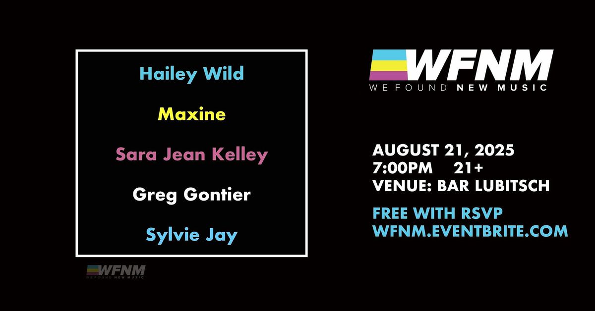 Hailey Wild,  Maxine,  Sara Jean Kelley,  Greg Gontier,  Sylvie Jay