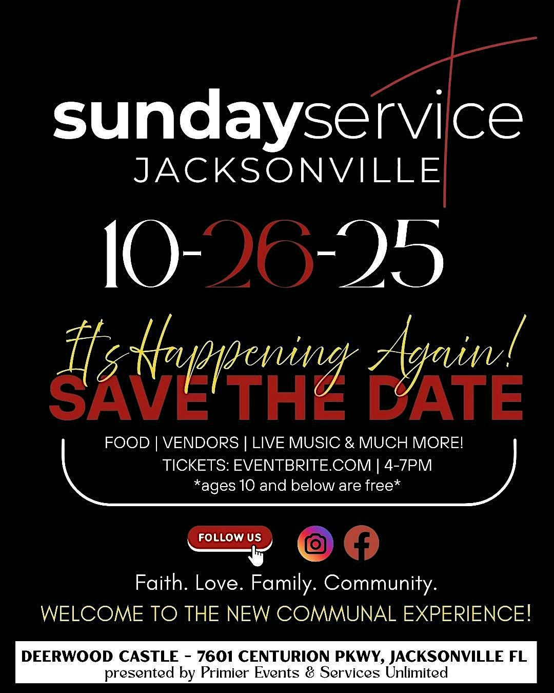 Sunday Service JACKSONVILLE