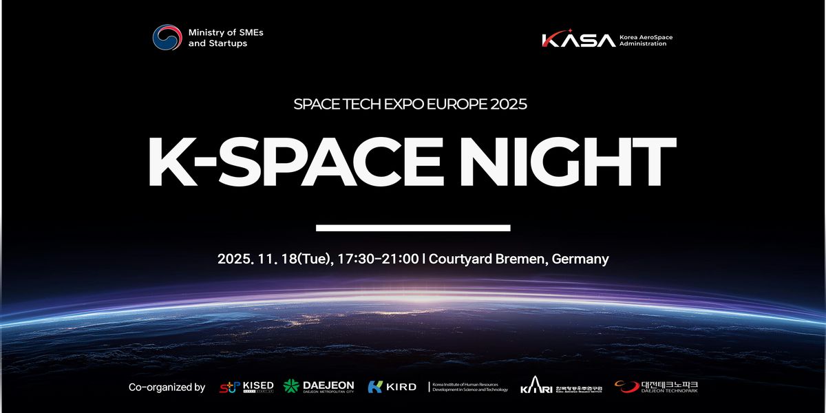 K-Space Night @ Space Tech Expo Europe 2025
