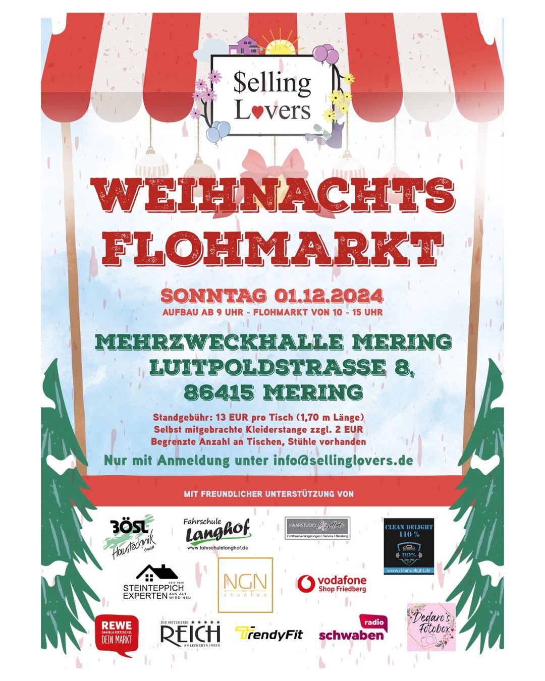 Selling Lovers - Weihnachtsflohmarkt