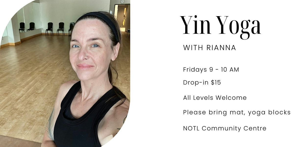 Yin Yoga with Rianna