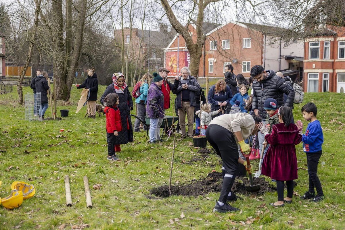 Creating an Orchard in Miles Platting, Manchester