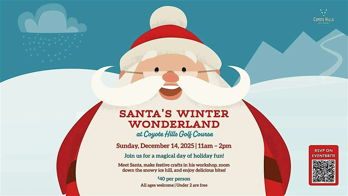 Santa's Winter Wonderland at Coyote Hills