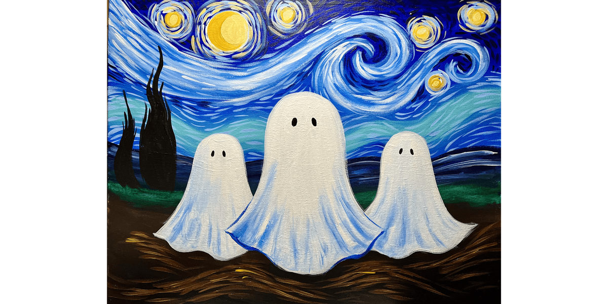 Spooktacular Starry Night - Paint and Sip in Phoenix | Classpop!\u2122