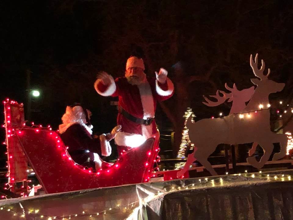 2nd Saturdays Christmas Parade of Lights 2022, Downtown Prairie Grove Arkansas, 11 December 2022