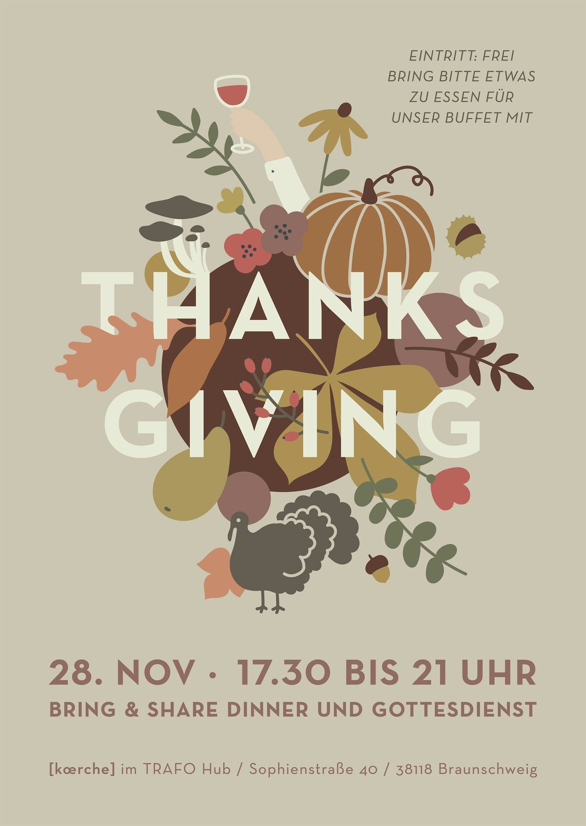 THANKSGIVING | bring & share dinner