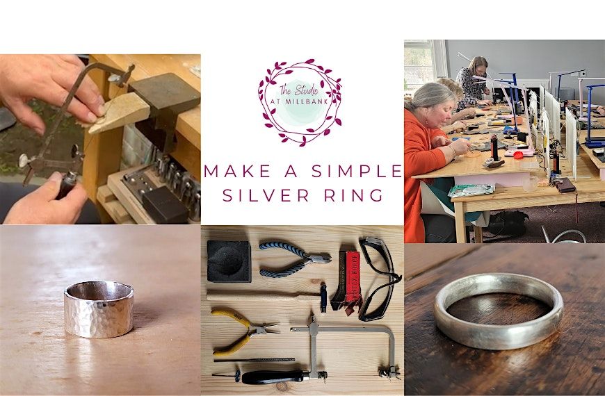 Make a simple silver ring - jewellery making workshop.